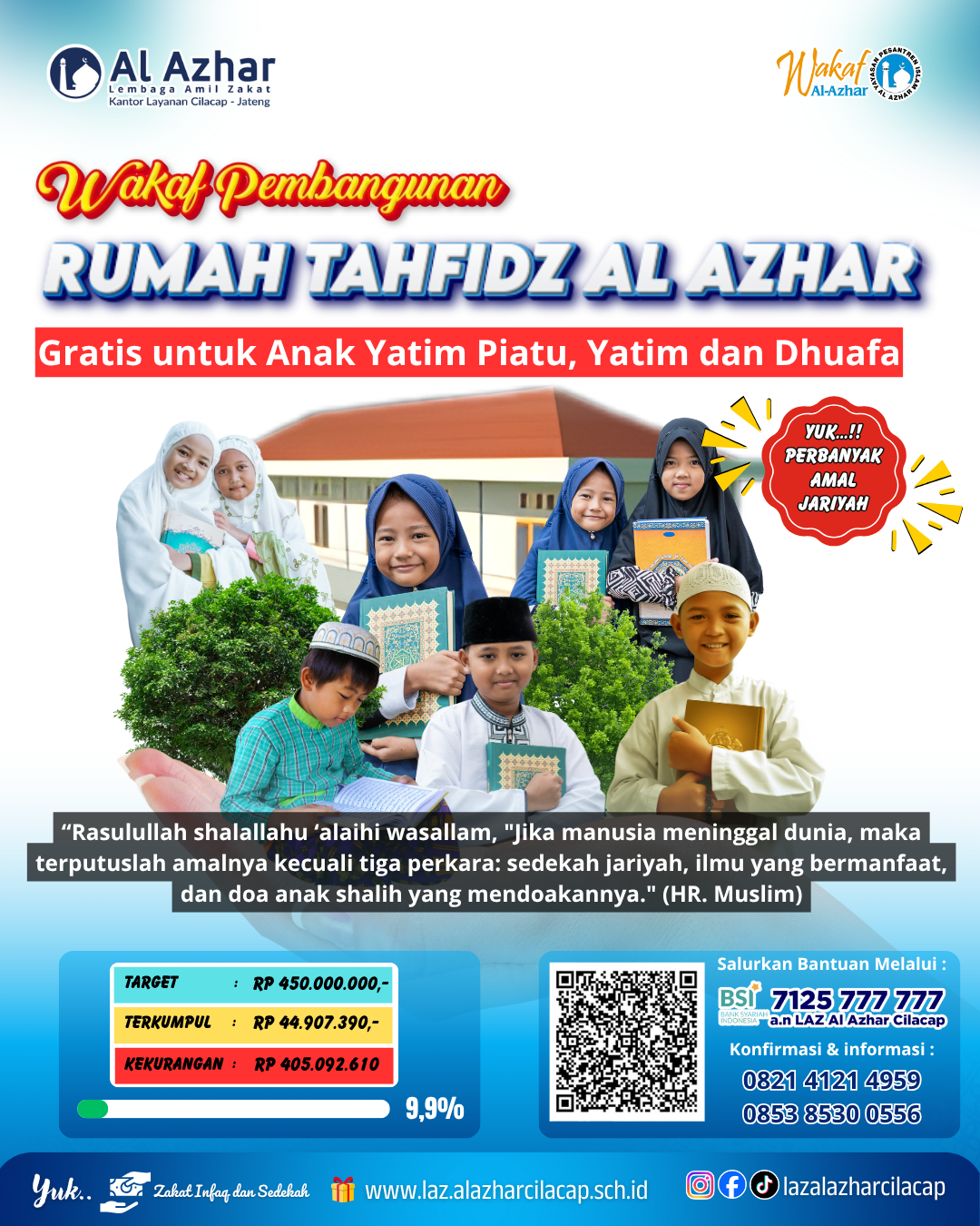 Wakaf Pembangunan Rumah Tahfidz