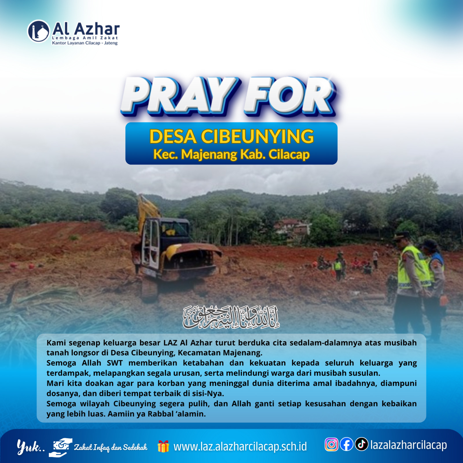 Peduli Korban Longsor Majenang