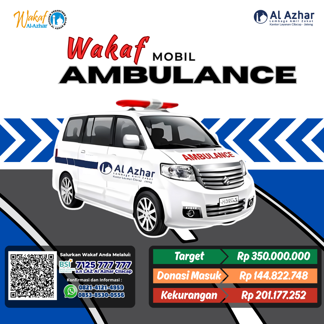 Wakaf Mobil Ambulance Al Azhar